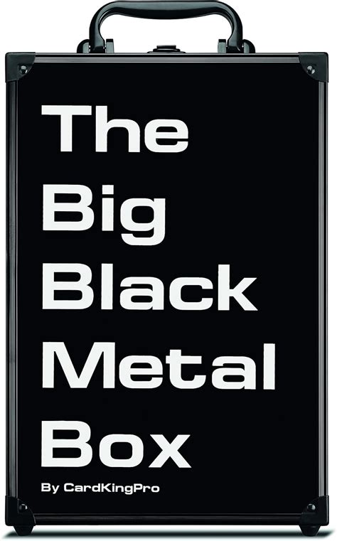 Amazon.com: The Big Black Metal Box, Compatible 